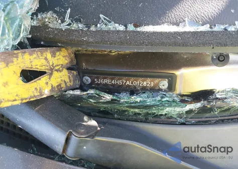 2010 Honda Cr-V Ex from USA, damaged, VIN 5J6RE4H57AL012821